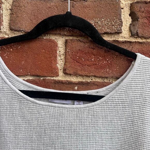 Cyrus Womens XL Oversized Waffle Knit Sweater Dolman Sleeve Slouchy NEW - Picture 5 of 8